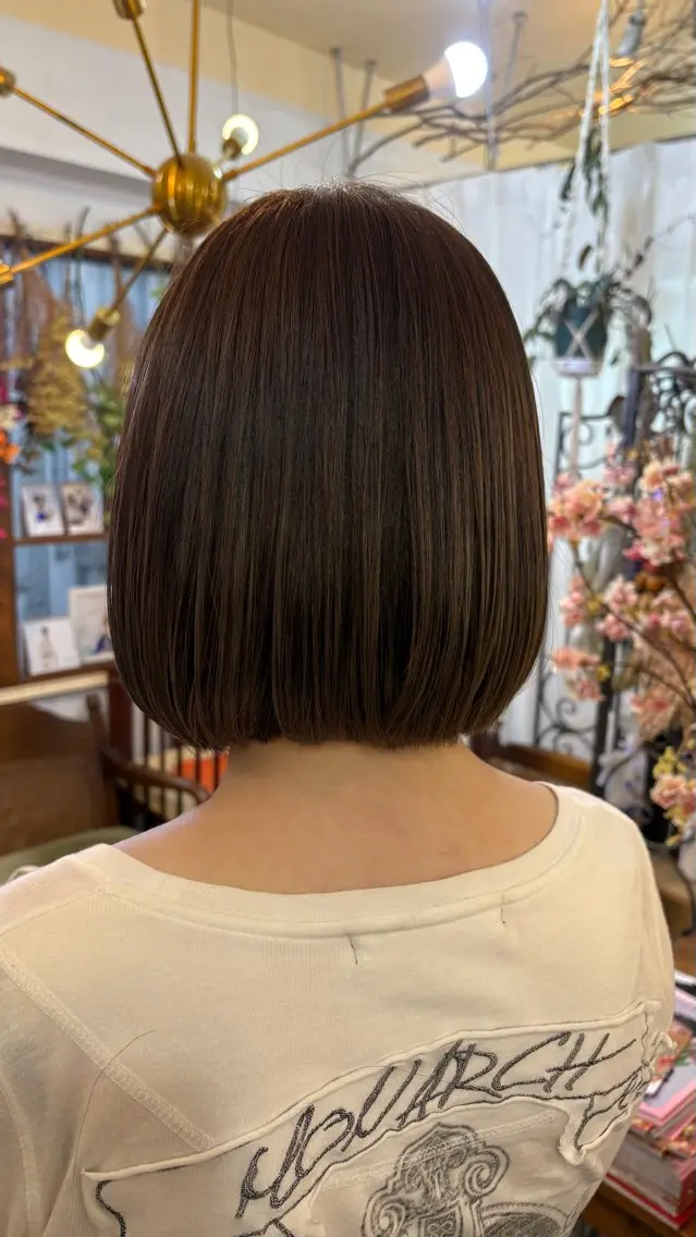 ミディアム カラー アッシュ ブリーチ 透明感カラー 🌈原宿/推しカラー /マーコ🌈のヘアスタイル