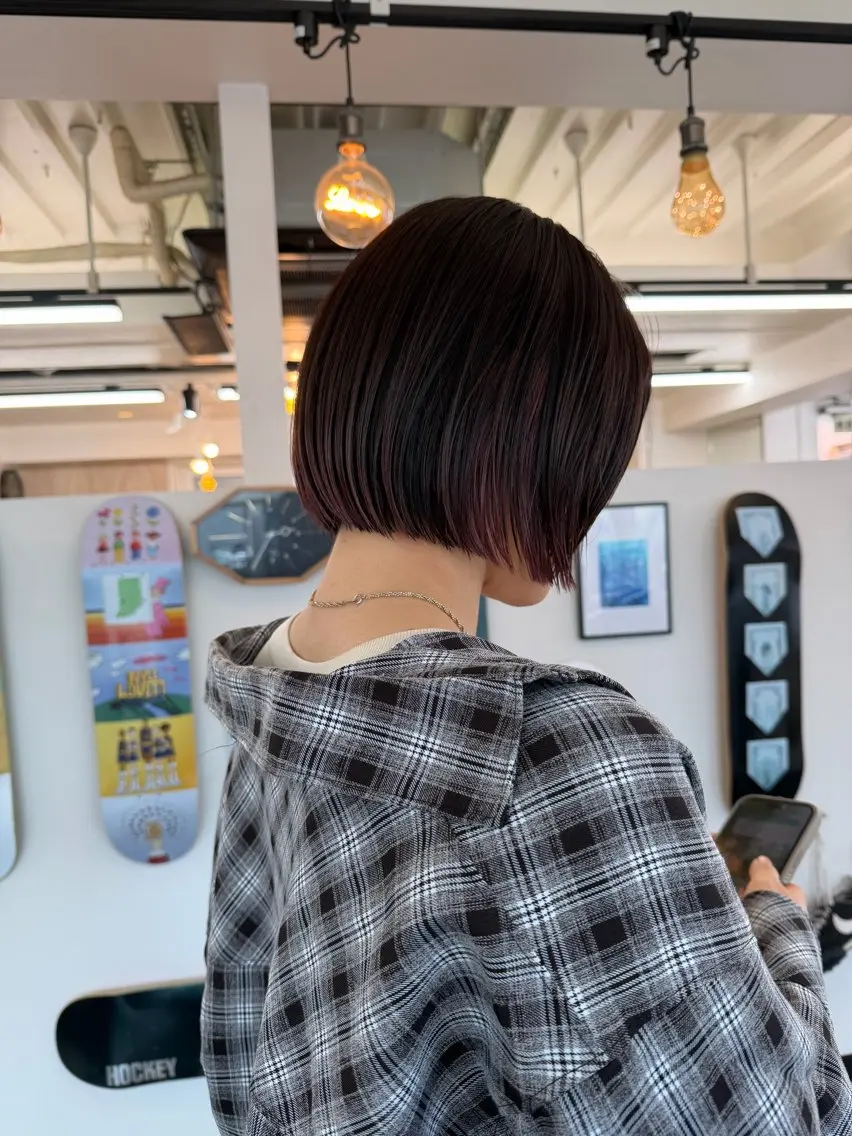 ショート ショートカット募集/ モカのヘアスタイル