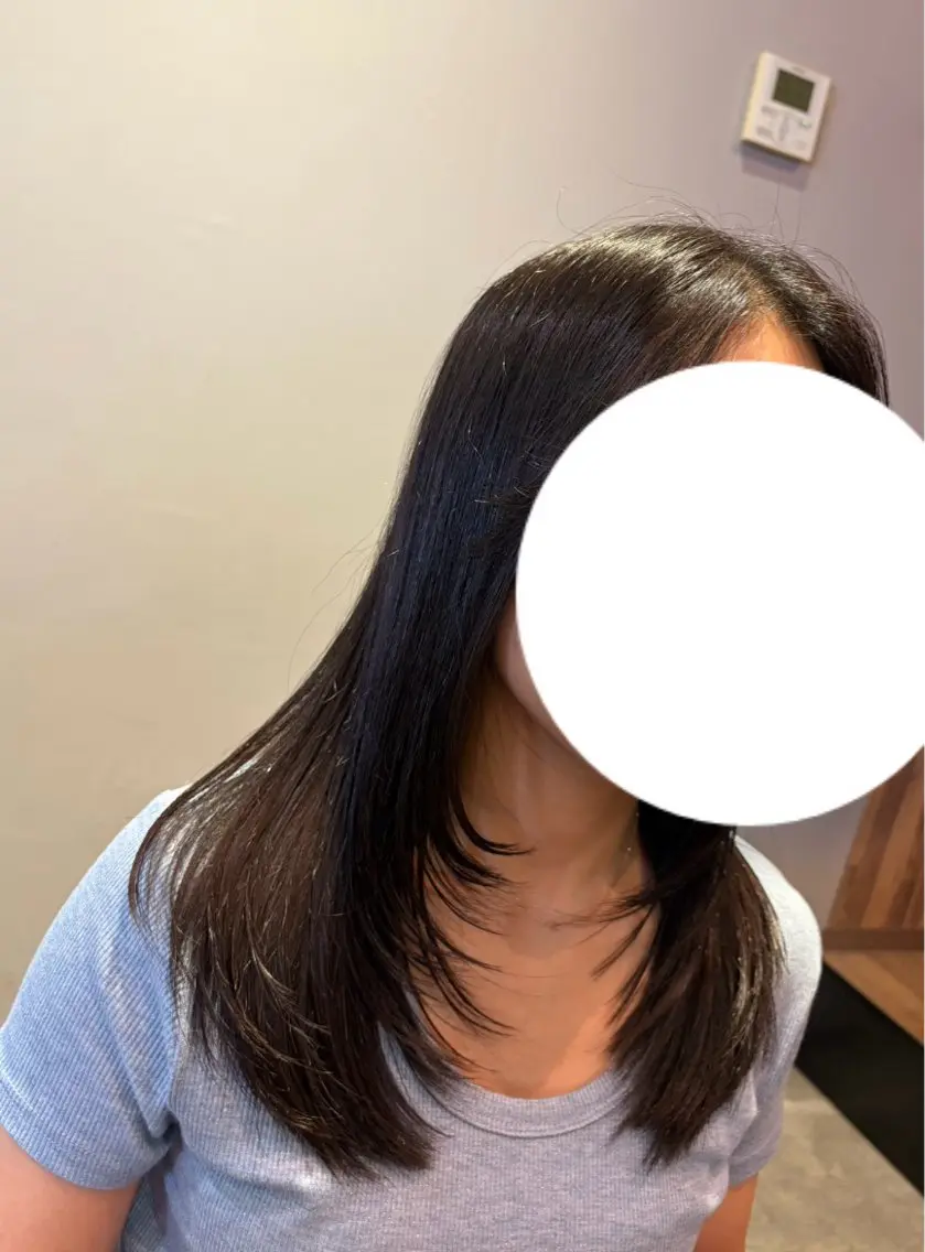 ロング カット ブリーチモデル RURUのヘアスタイル