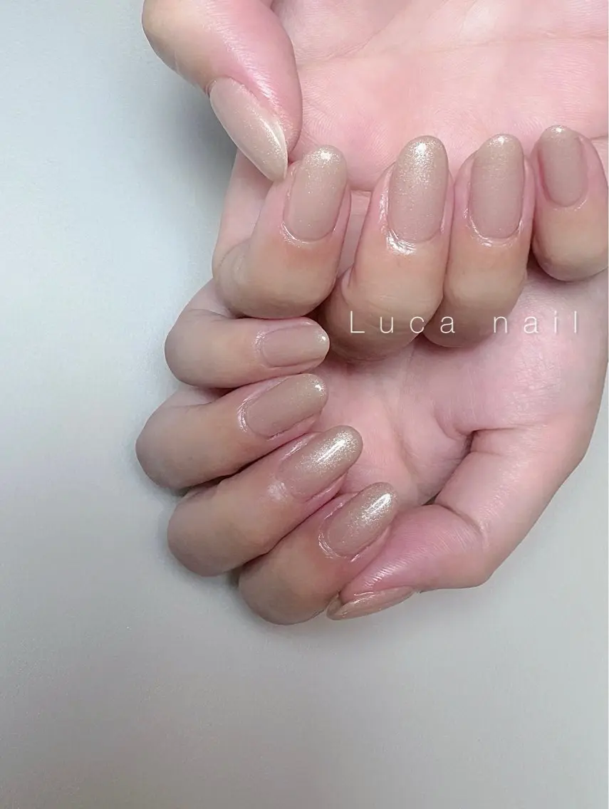ネイル ワンカラーネイル Luca nailのネイルデザイン