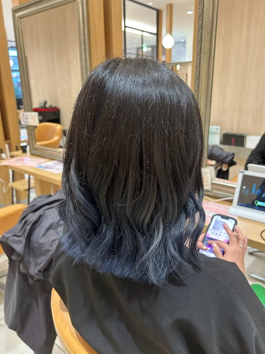 ミディアム カラー 鬼童 友稀 ✨️艶カラー診断✨️のヘアスタイル