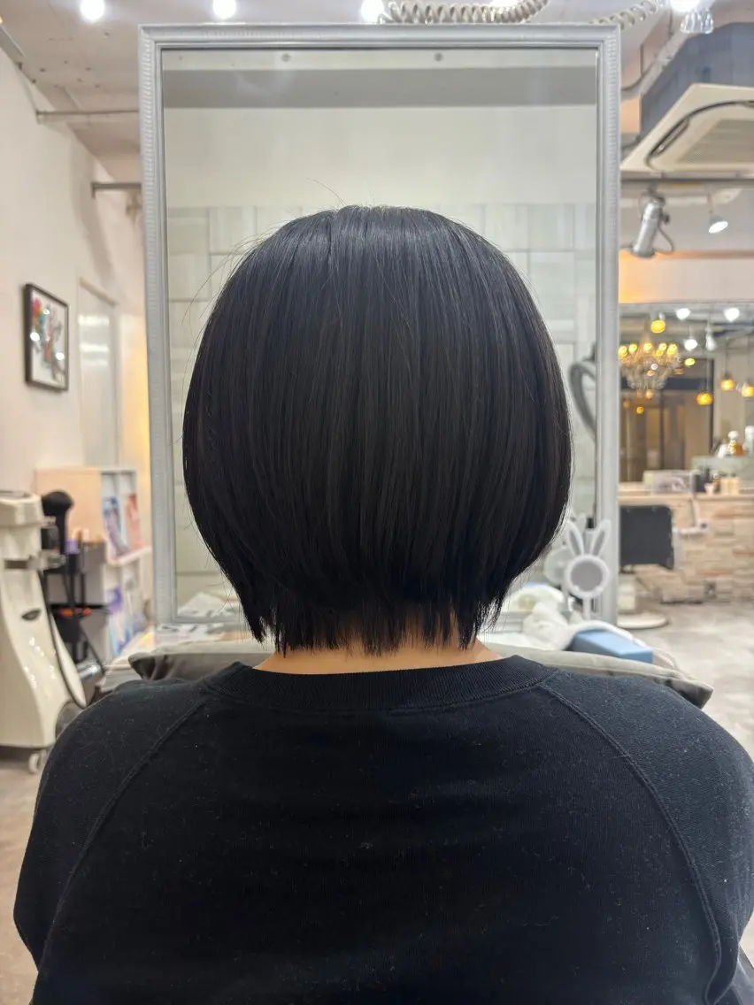 ショート ショートヘア ショート/ボブ /髪質改善縮毛矯正のヘアスタイル