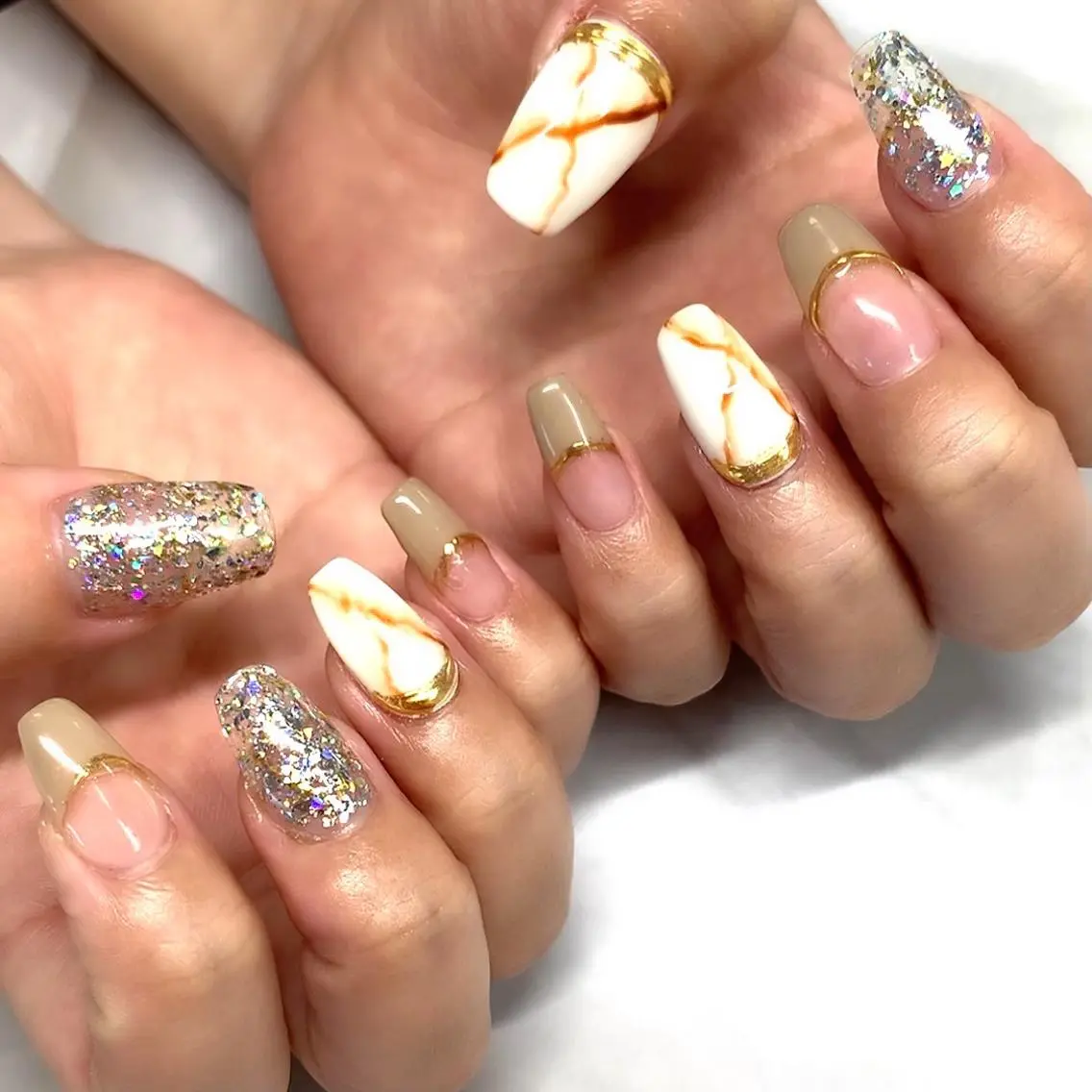 ネイル ハンドネイル clover nailのネイルデザイン