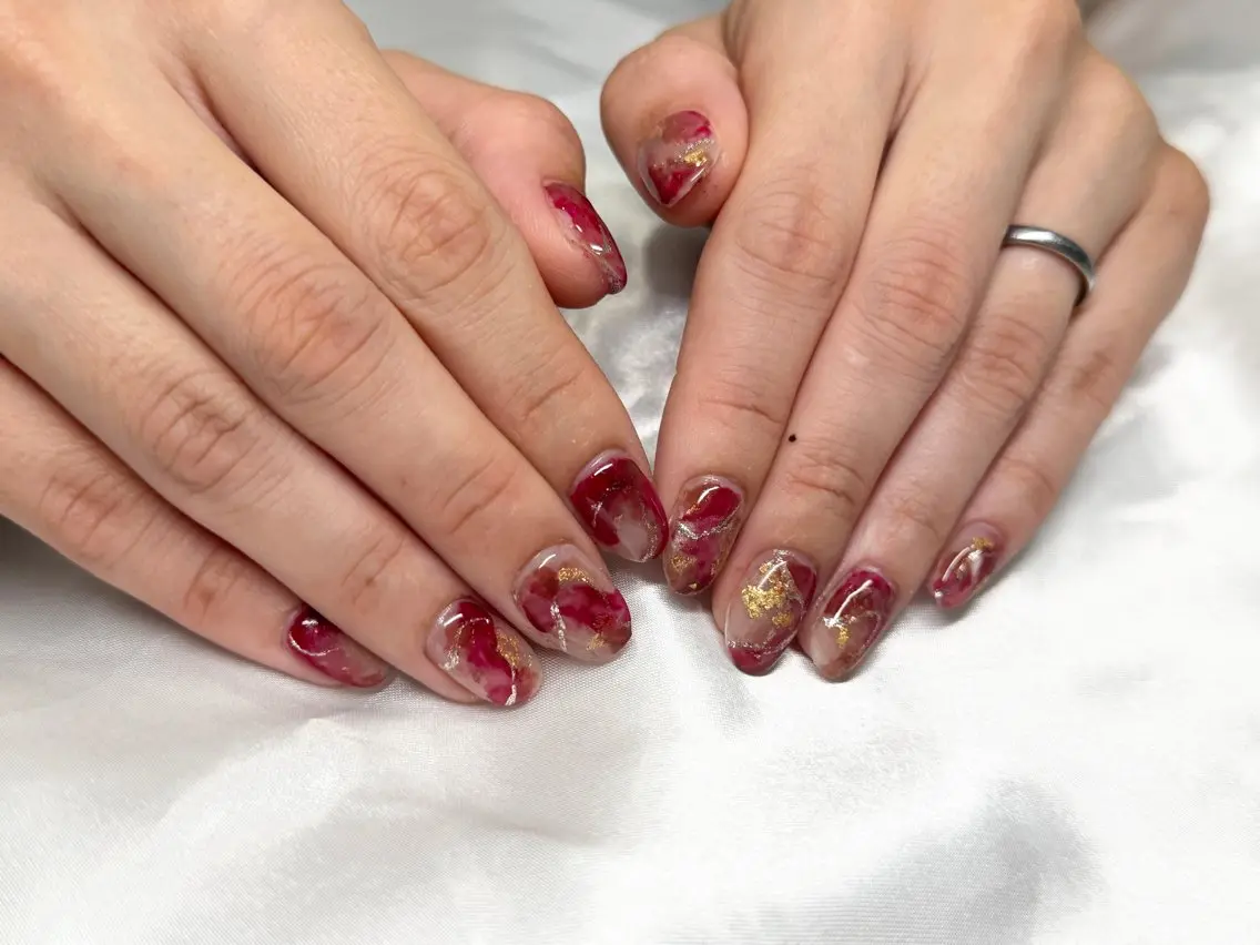 ネイル ニュアンスネイル Luce MIZUKIのネイルデザイン