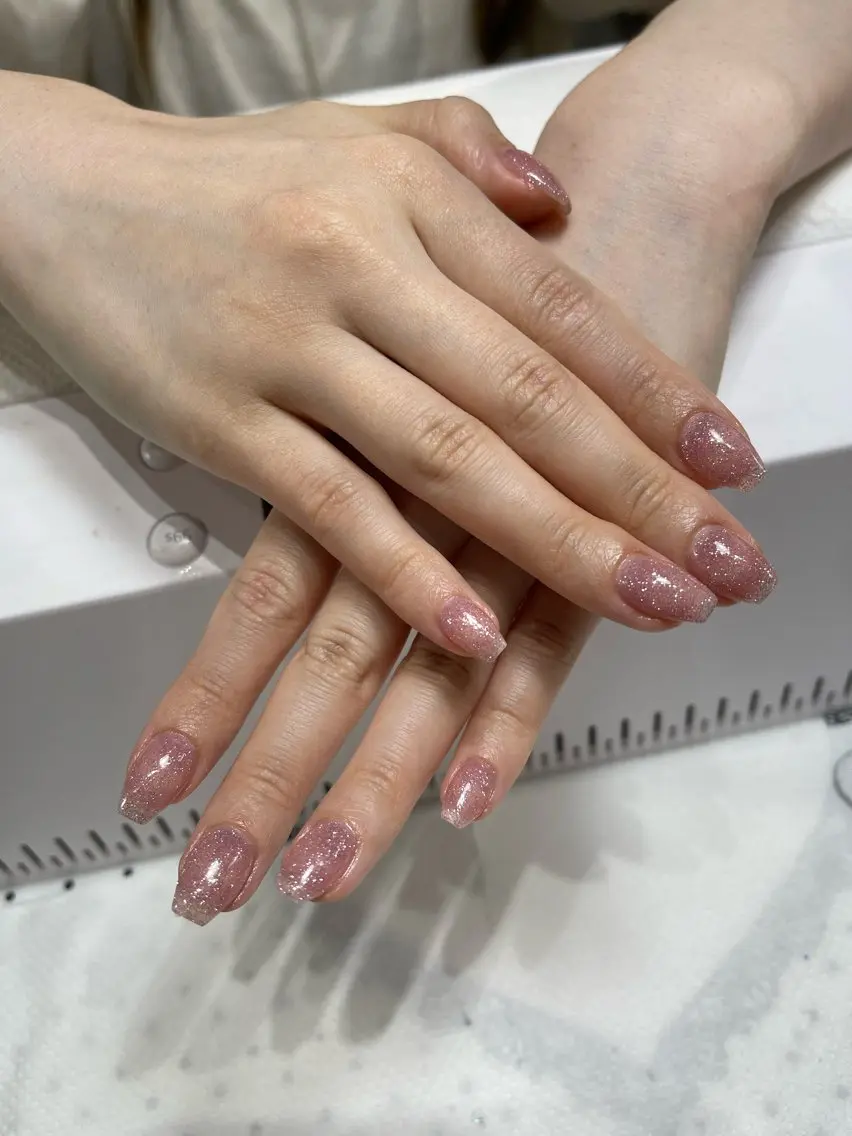ネイル 心和 シンプルネイルのネイルデザイン