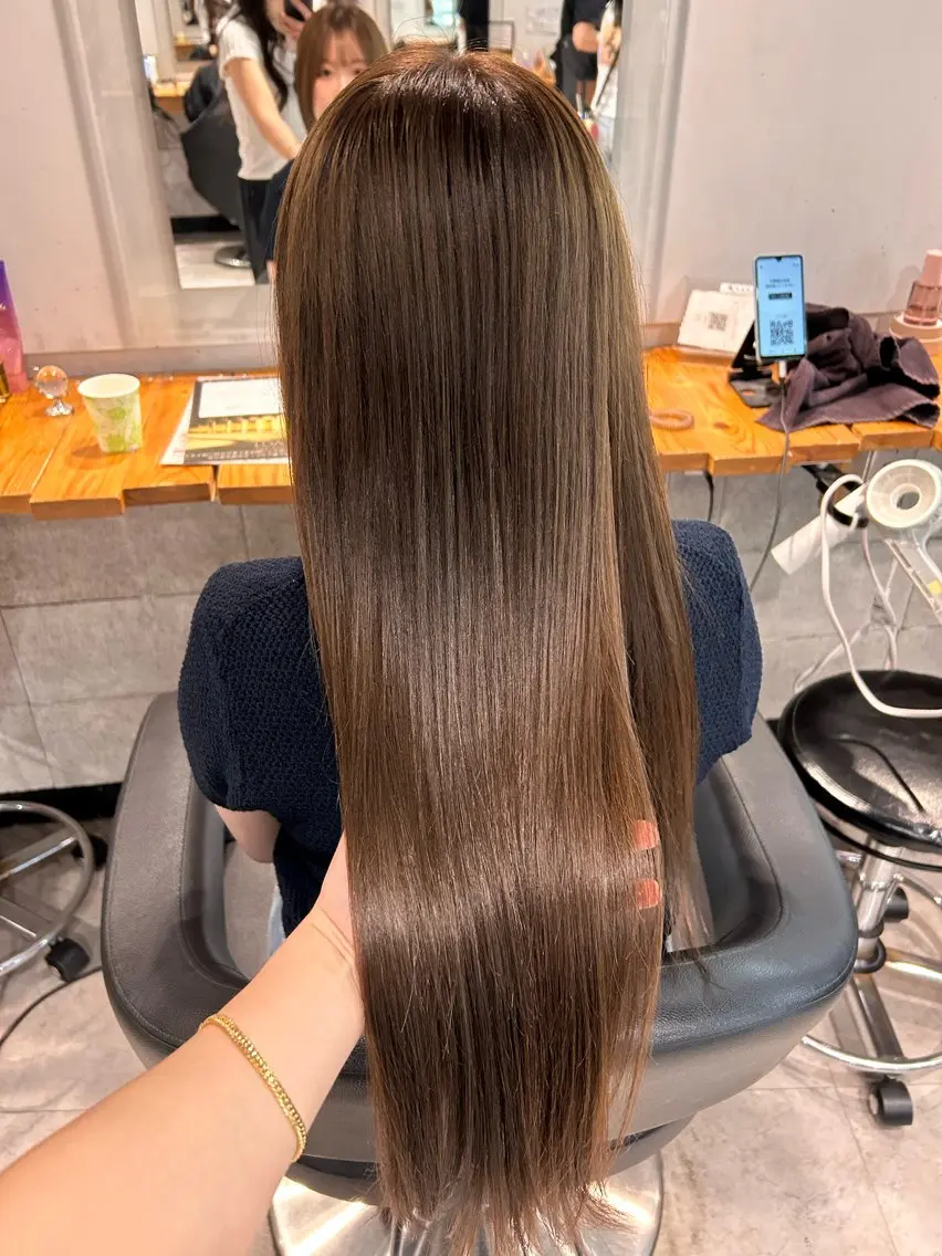 ロング カット ヘアカラー トリートメント レイヤーStyle 🪽菜々実のヘアスタイル