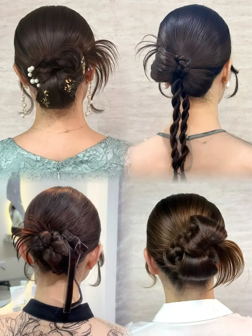 ヘアアレンジ ヘアセット 韓国ヘア🪽 あんじぇ🤍池袋のヘアスタイル
