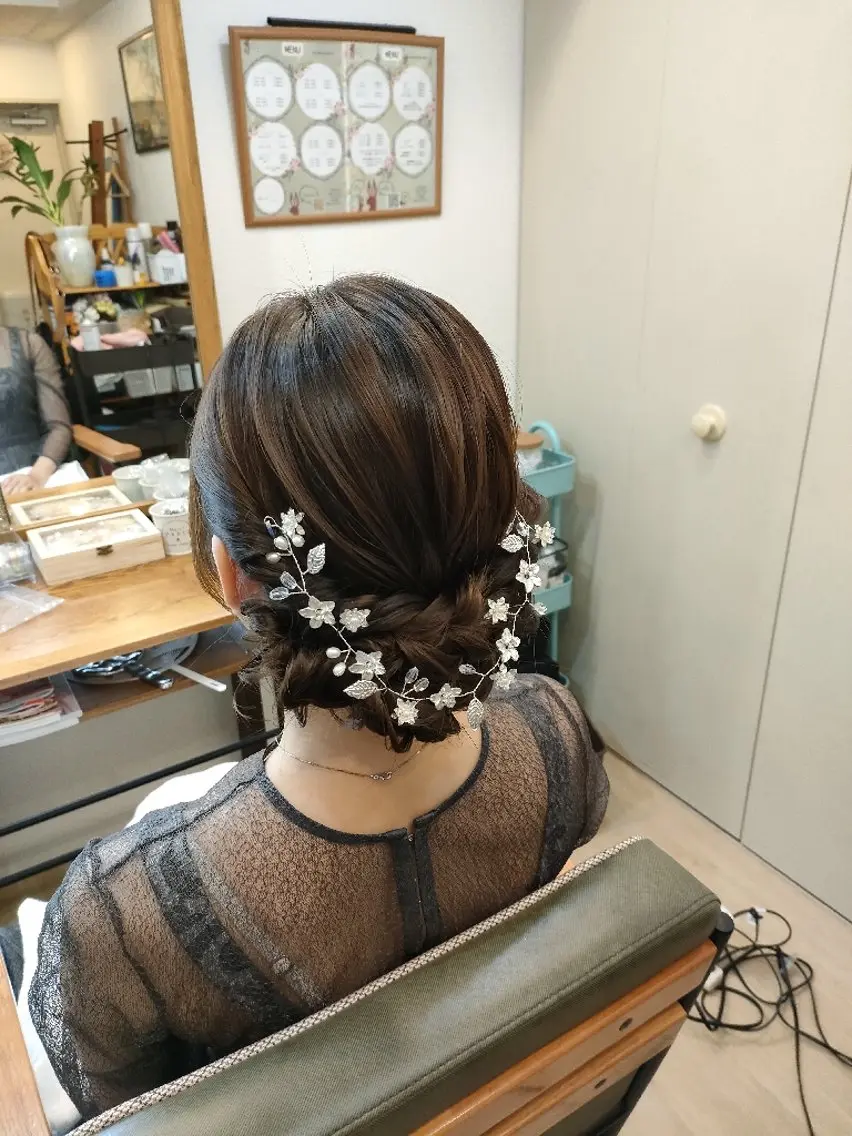 ヘアアレンジ ヘアセット HempBeauty 浅野アサミのヘアスタイル