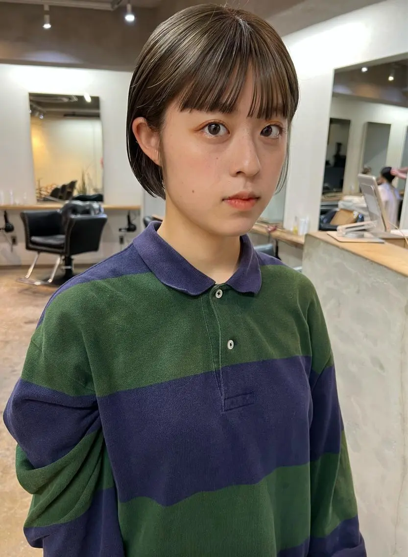 🫂✨minimo限定価格✨🫂透明感カラー+2stepトリートメント【白髪染め可】の写真