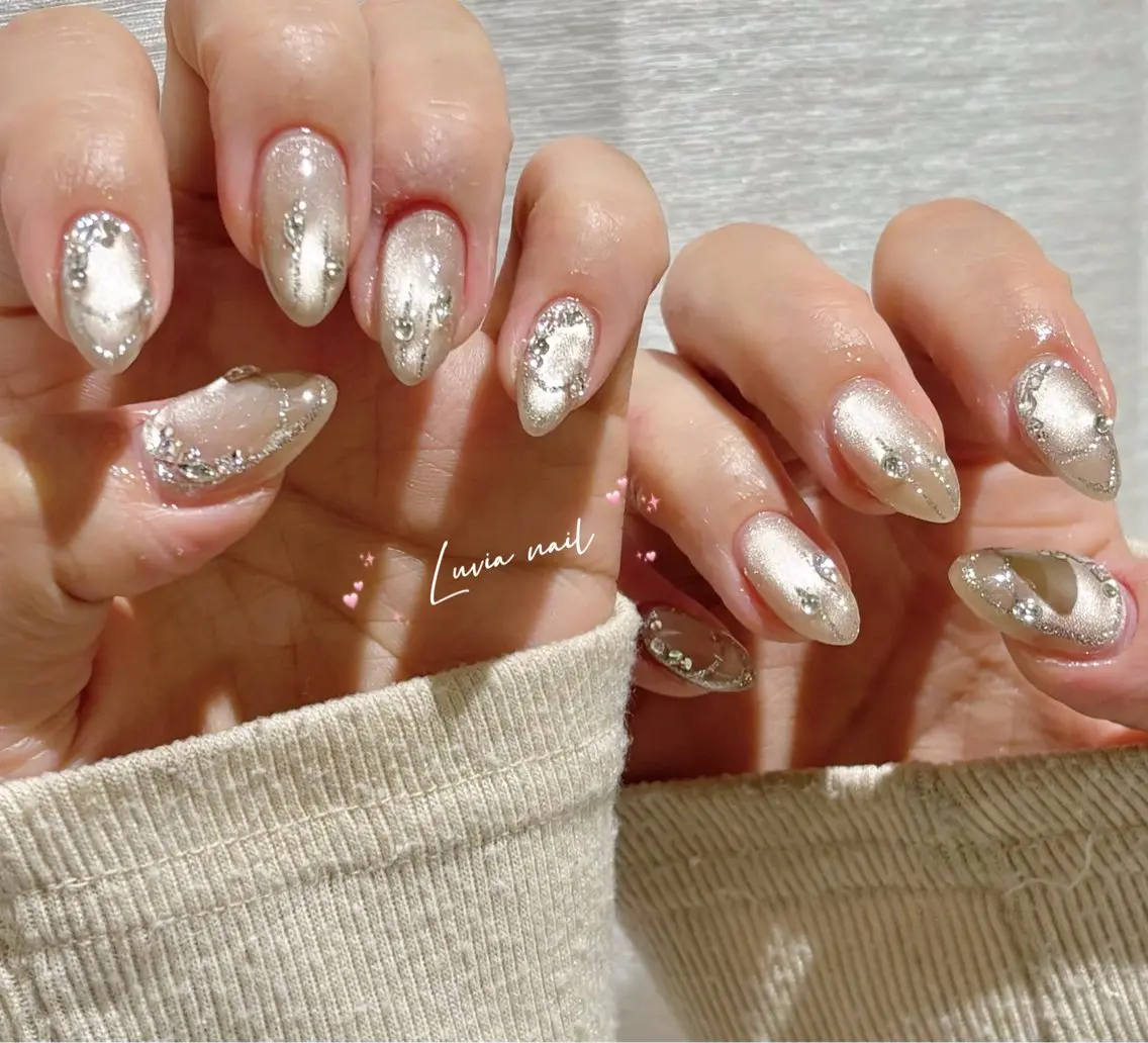 ネイル ハンドネイル 🧸Luvia nail✨のネイルデザイン