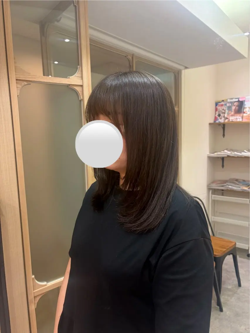 ミディアム MAHAE 東芝のヘアスタイル