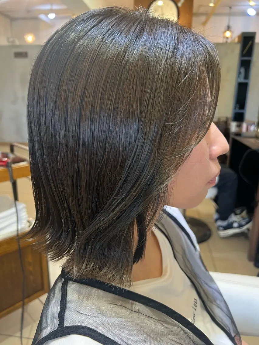 ミディアム パドドゥ 仲程のヘアスタイル