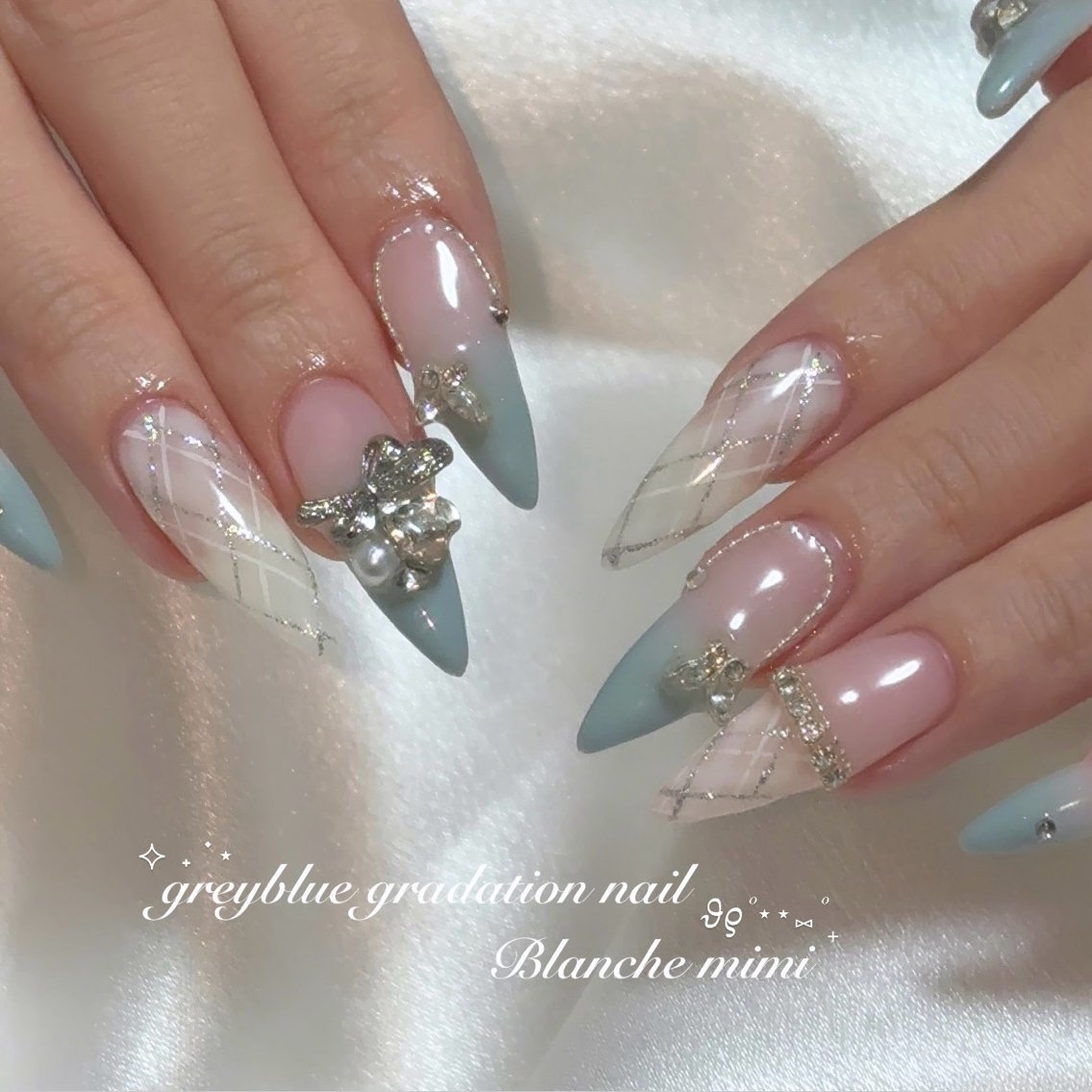 ネイル ハンドネイル Blanche mimi.u_aのネイルデザイン