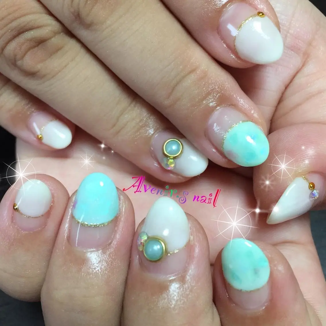 ネイル フレンチネイル Home Salon Avenir.のネイルデザイン