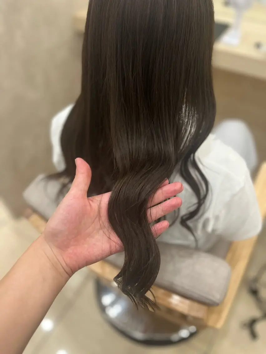 カラー カット ヘアカラー トリートメント 透明感カラー/ツヤ髪 漆谷妃茉莉🌷のヘアスタイル