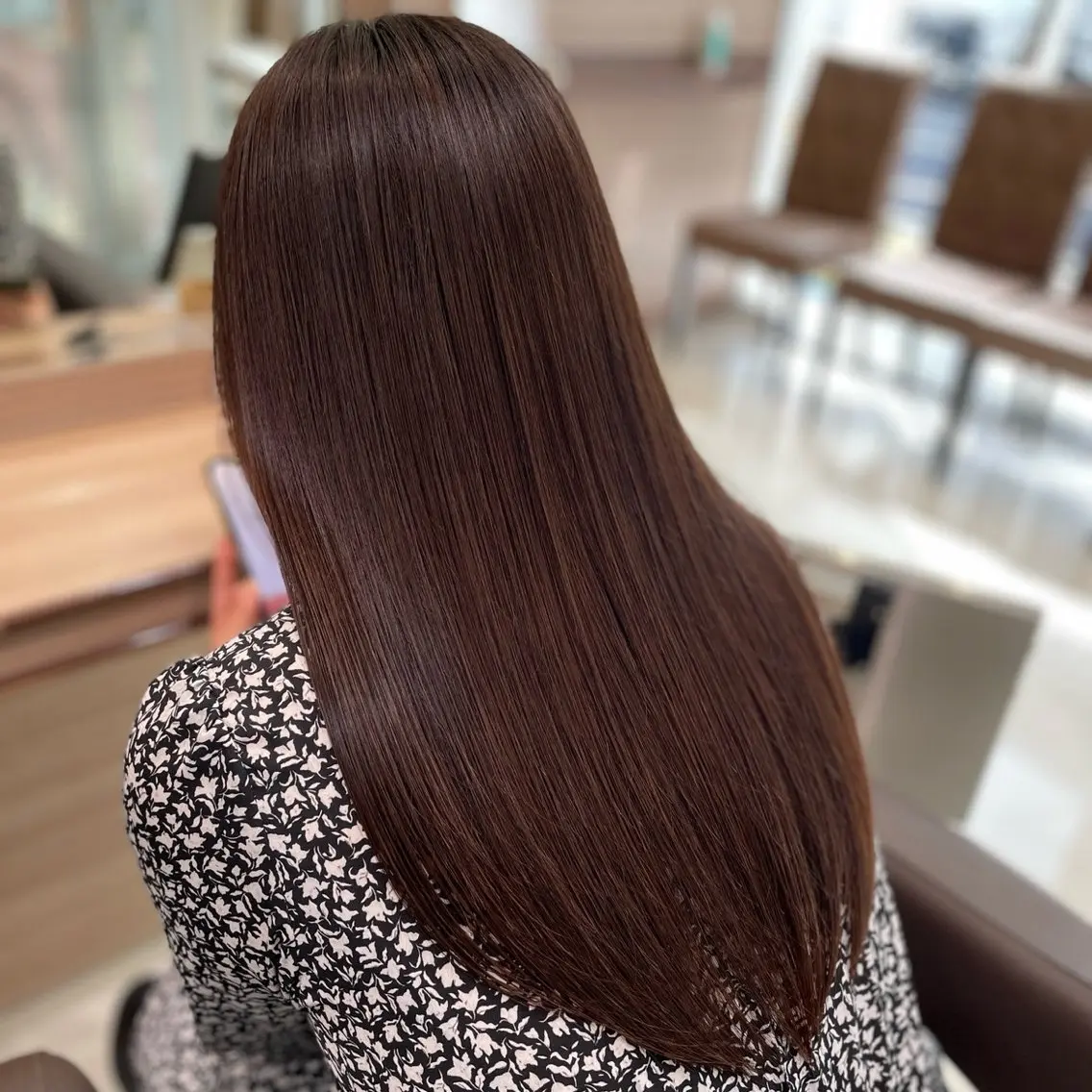 ロング カラー ヘアカラー 崎山 紗吏のヘアスタイル