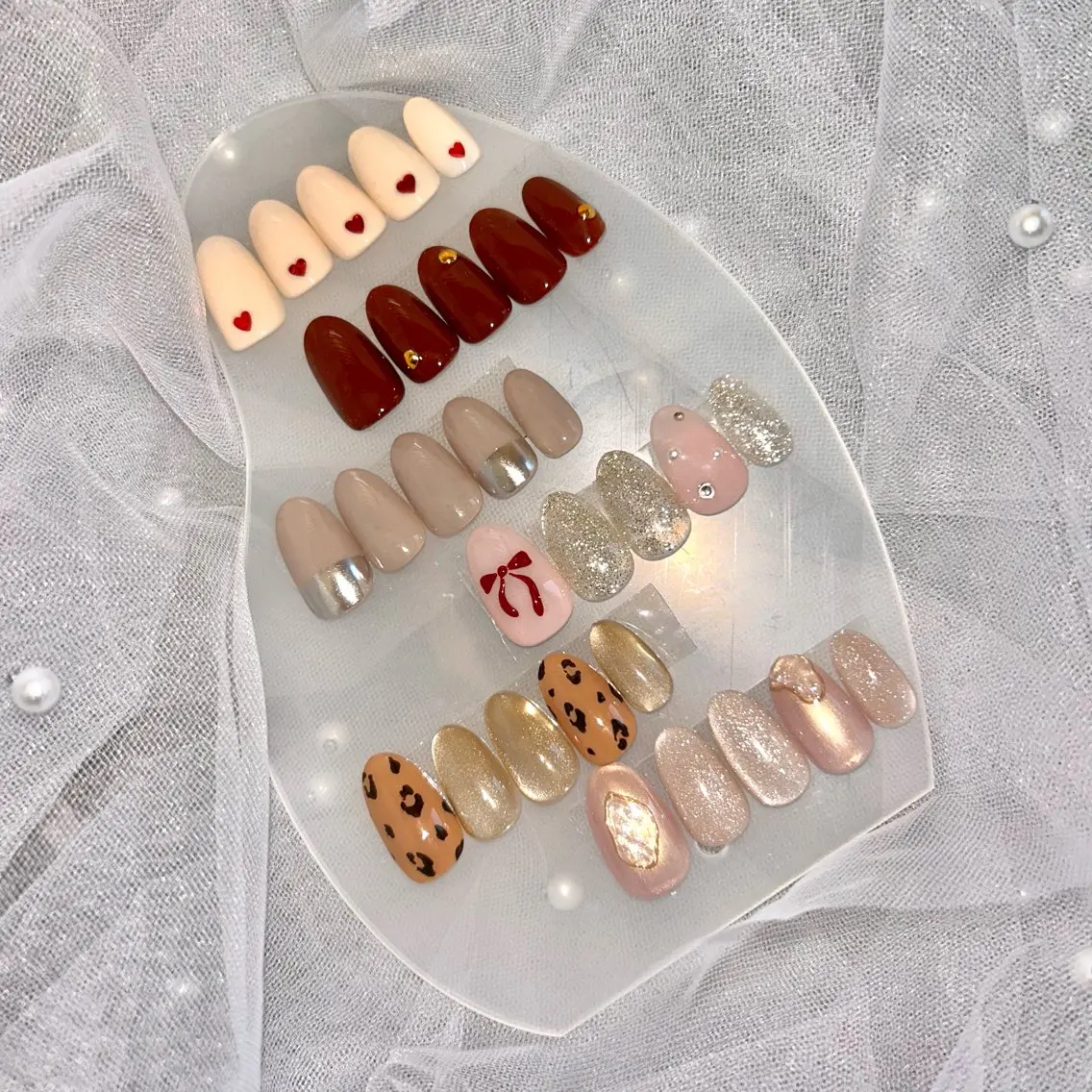 ネイル BULLION ☁️kurumi☁️のネイルデザイン