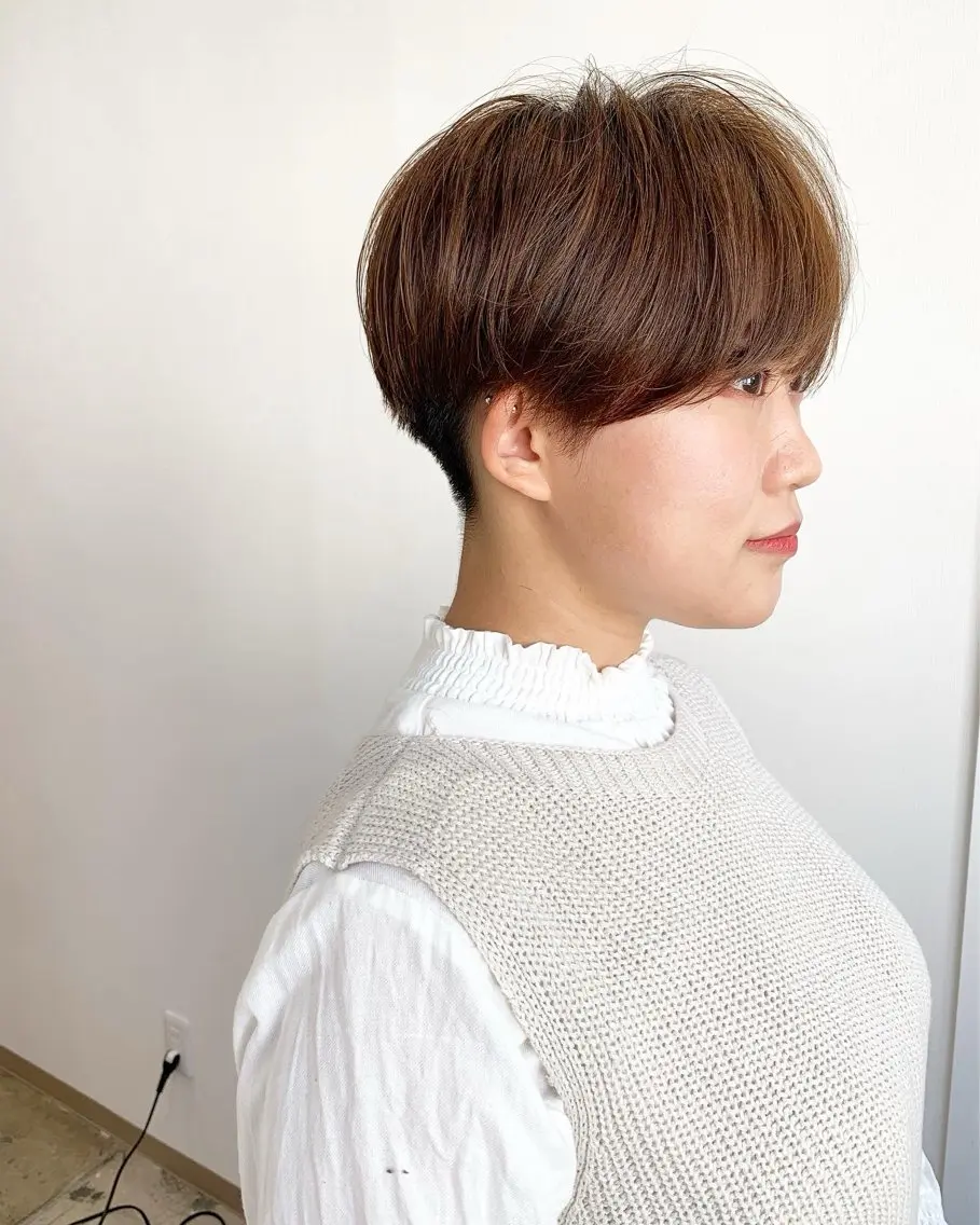 ショート ベリーショート ショートヘア ショート&ボブ井上 菜樹のヘアスタイル
