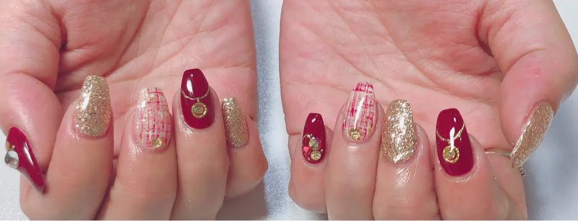 ネイル ツイードネイル ハンドネイル Riz nailのネイルデザイン