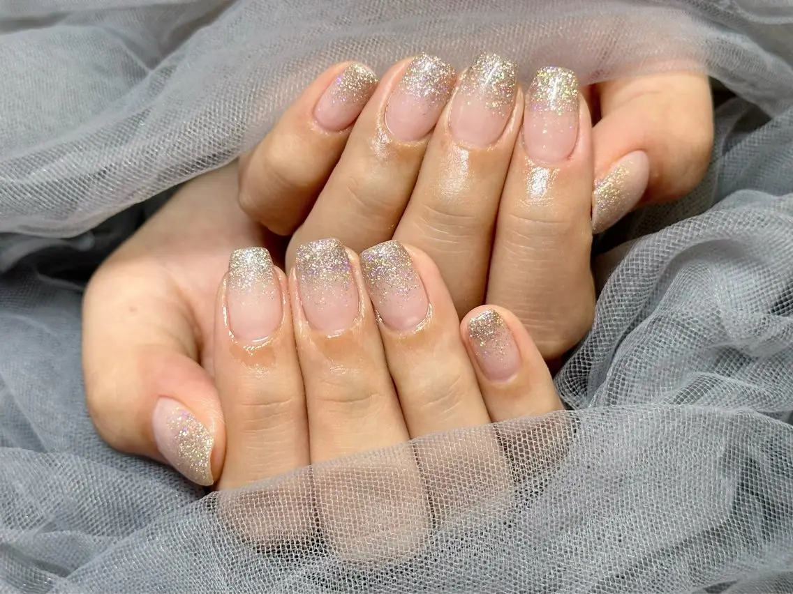 ネイル ラメ(グリッター) ラメグラデーション ハンドネイル Nail Salon KURELLYのネイルデザイン