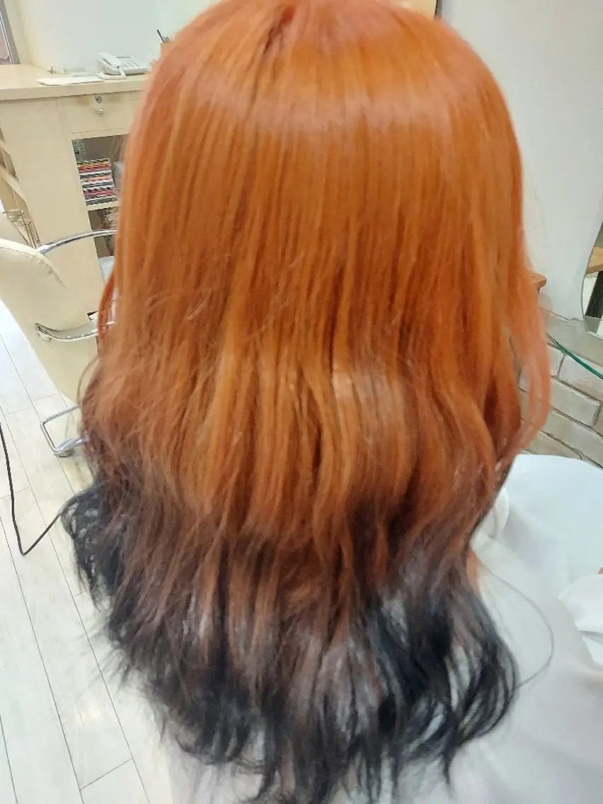 セミロング 三好 アキラのヘアスタイル