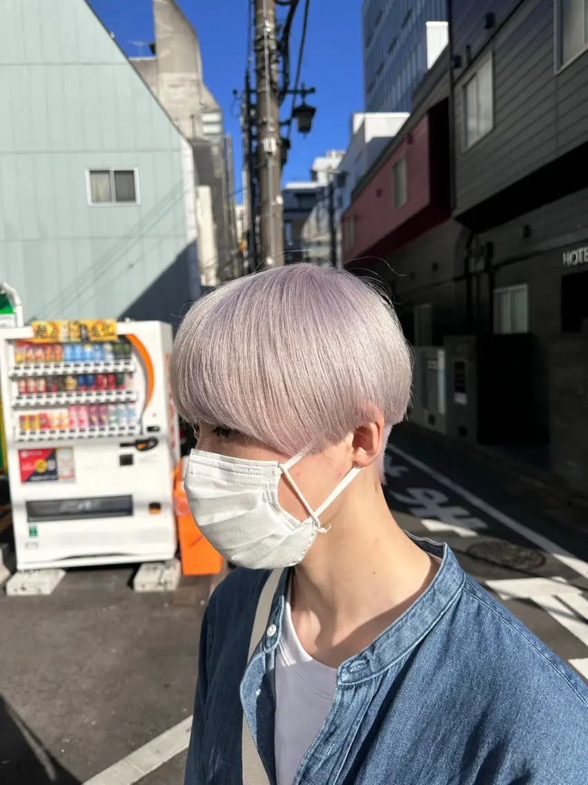 カラー メンズ 【バレイヤージュ】 🔥メンズRYUTAのヘアスタイル