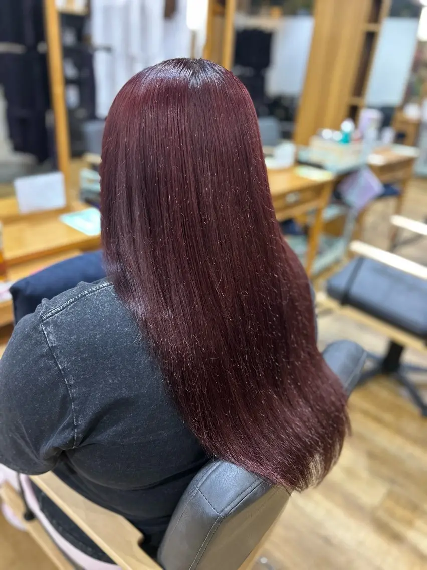 カラー ま あのヘアスタイル