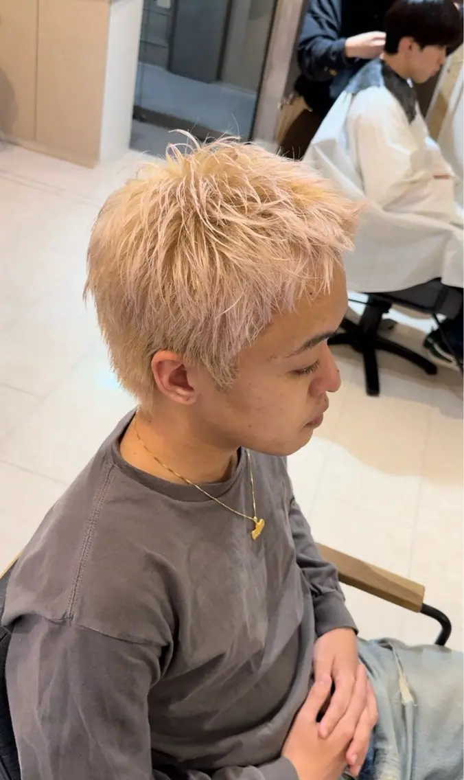 メンズ 徳永 蓮のヘアスタイル