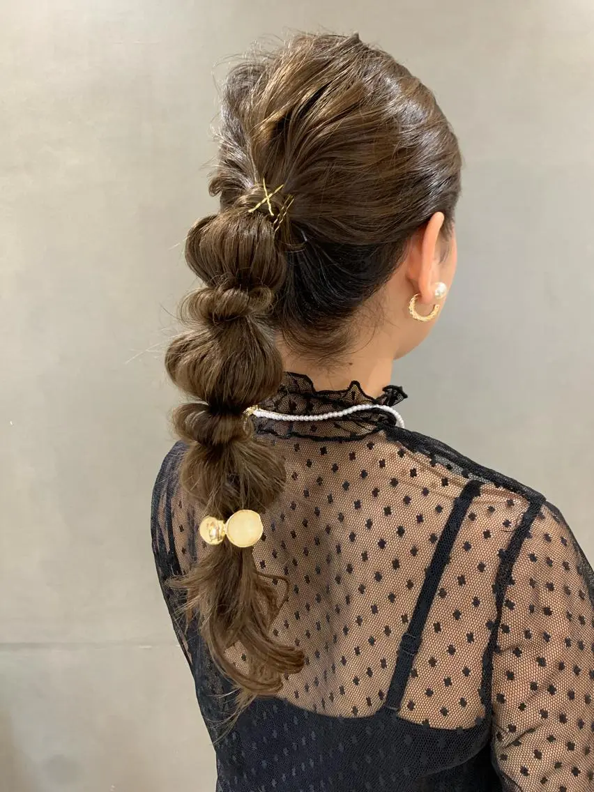 🤍👑ヘアセット👑🤍の写真