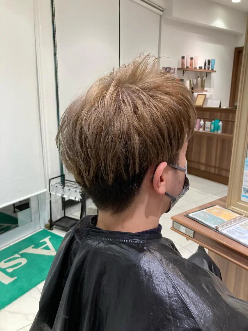 🦩【men's】新規様限定🦩カット+カラー+2ステップトリートメントの写真