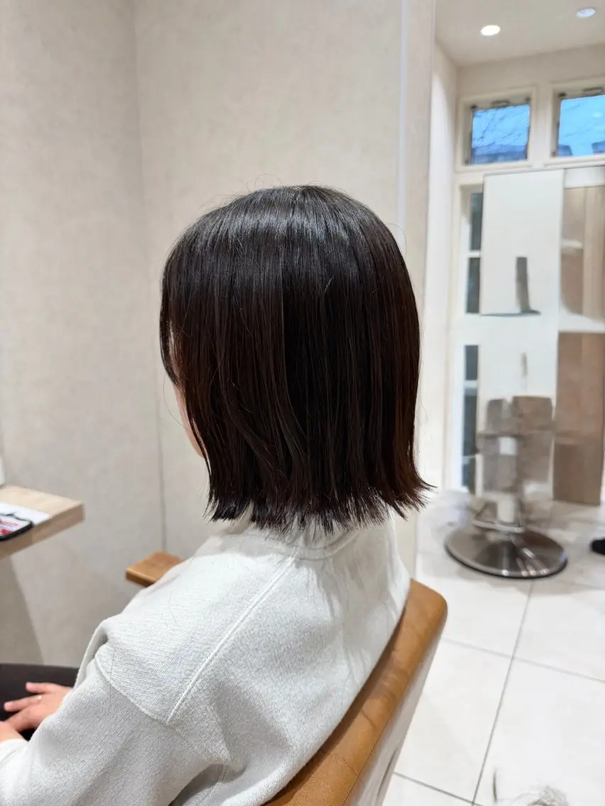 ショート ボブ 縮毛矯正 カット 縮毛矯正 メンズ特化🔥パーマ 支持率1🔥たけしのヘアスタイル