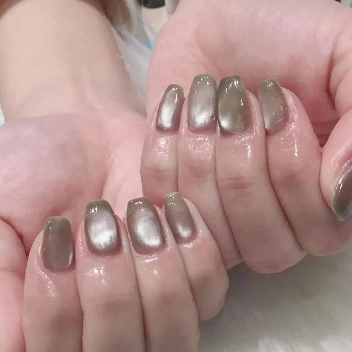 ネイル マグネットネイル ハンドネイル Kanai Harukaのネイルデザイン
