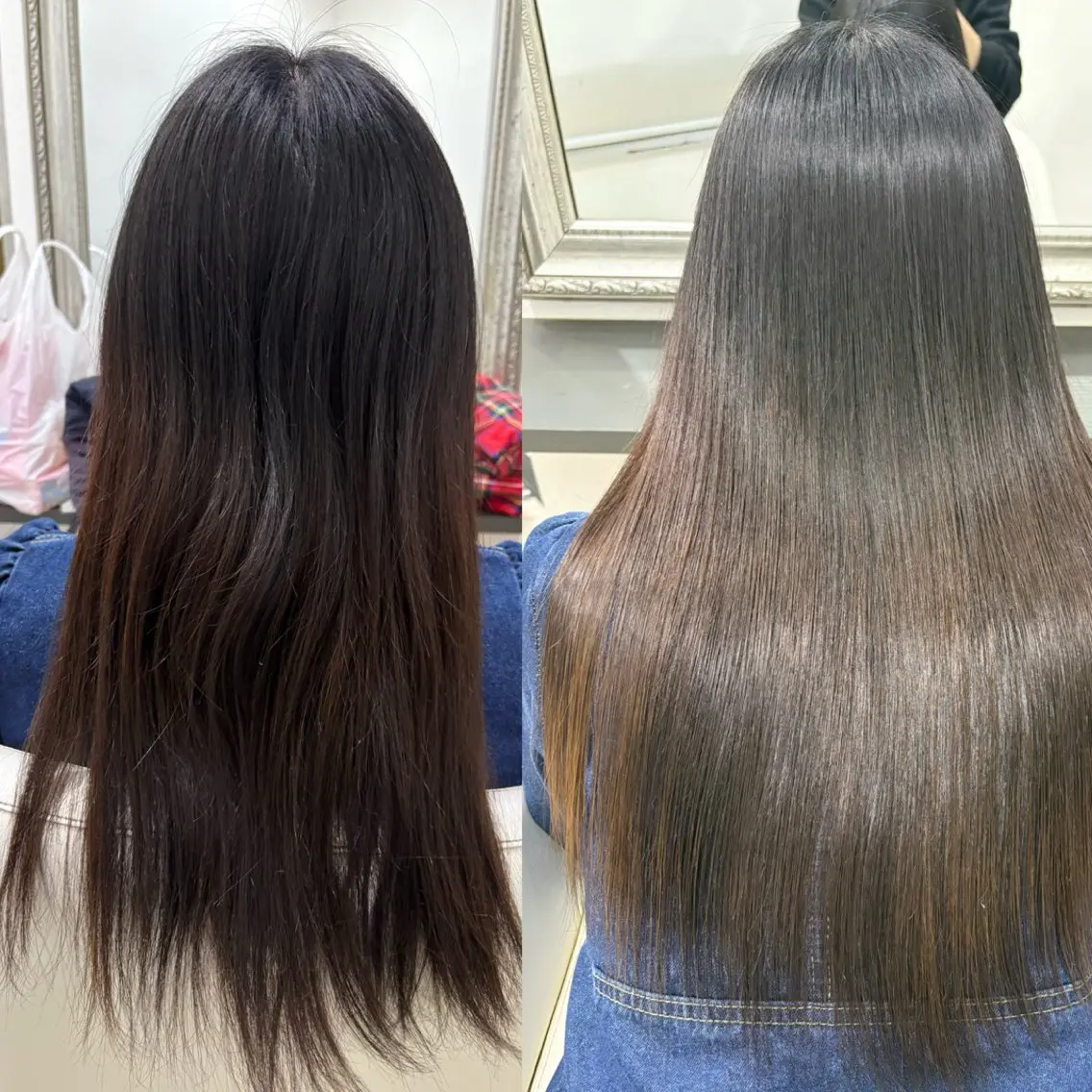 ロング パーマ 髪質改善 縮毛矯正 羽澤 亨威【髪質改善】のヘアスタイル