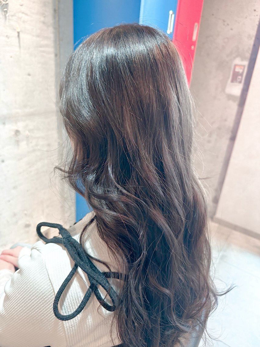 カラー グレージュ I’llまぃまぃ 南吹田️のヘアスタイル