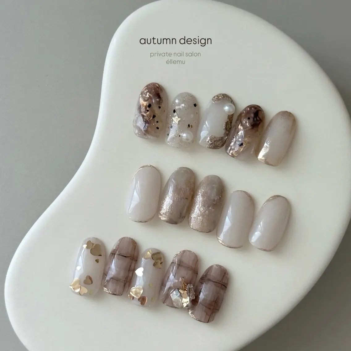 ネイル ハンドネイル éllemu えるみゅのネイルデザイン