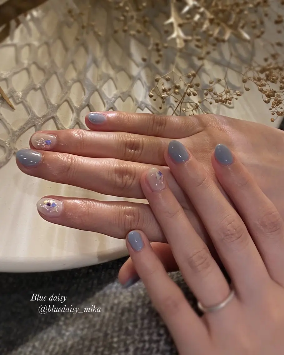 ネイル Blue daisy 栄本店のネイルデザイン