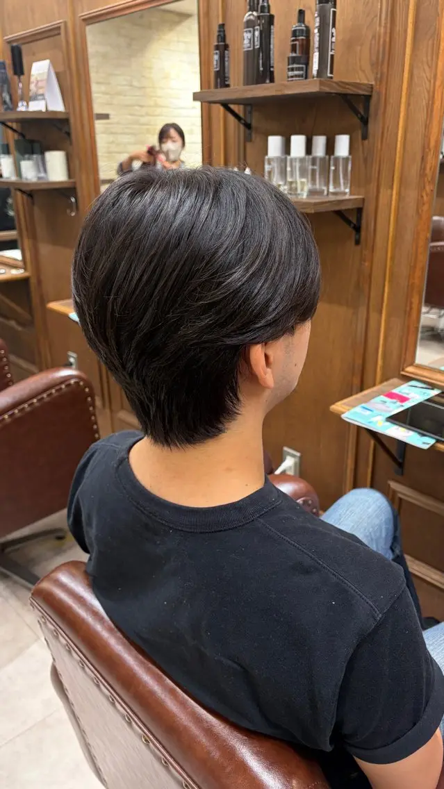 メンズ カット ヘアカラー モネ｜CLUTCH メンズカットカラーのヘアスタイル