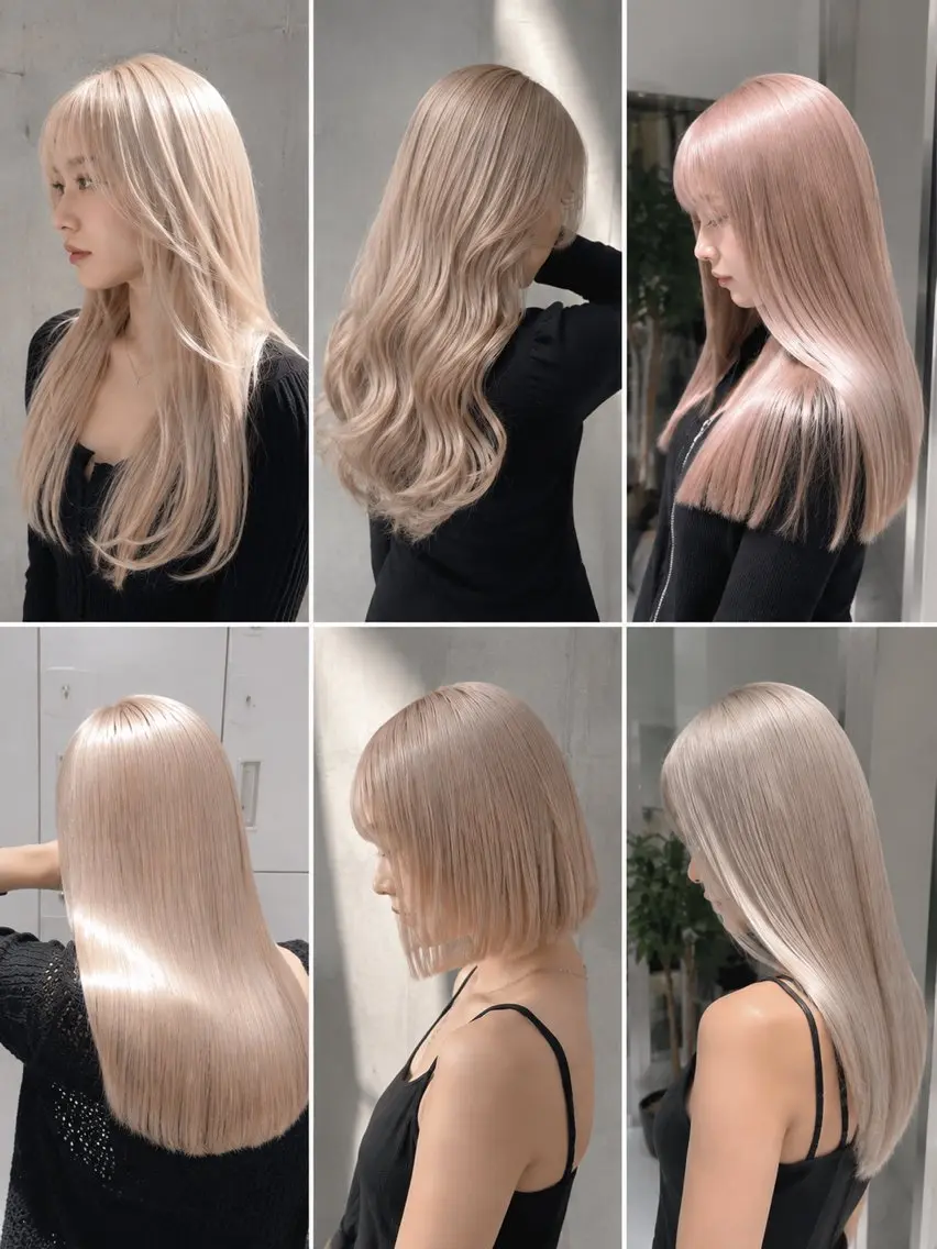 カラー ハイトーン/デザイン カラー/kaedeのヘアスタイル