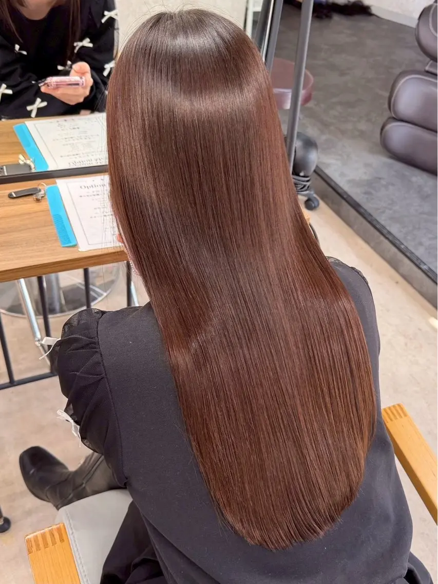 ロング カラー ヘアカラー 💕ブリーチ/ヘアメ 🎀YUUKAのヘアスタイル