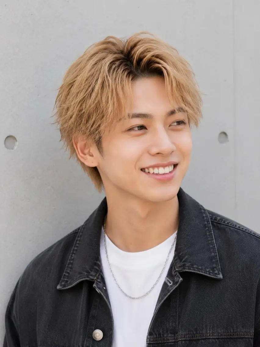 カラー メンズ 井ノ川 真奈美のヘアスタイル