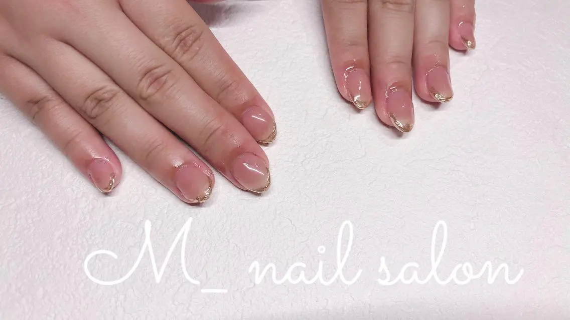 ネイル シンプルネイル M_ nail salonのネイルデザイン
