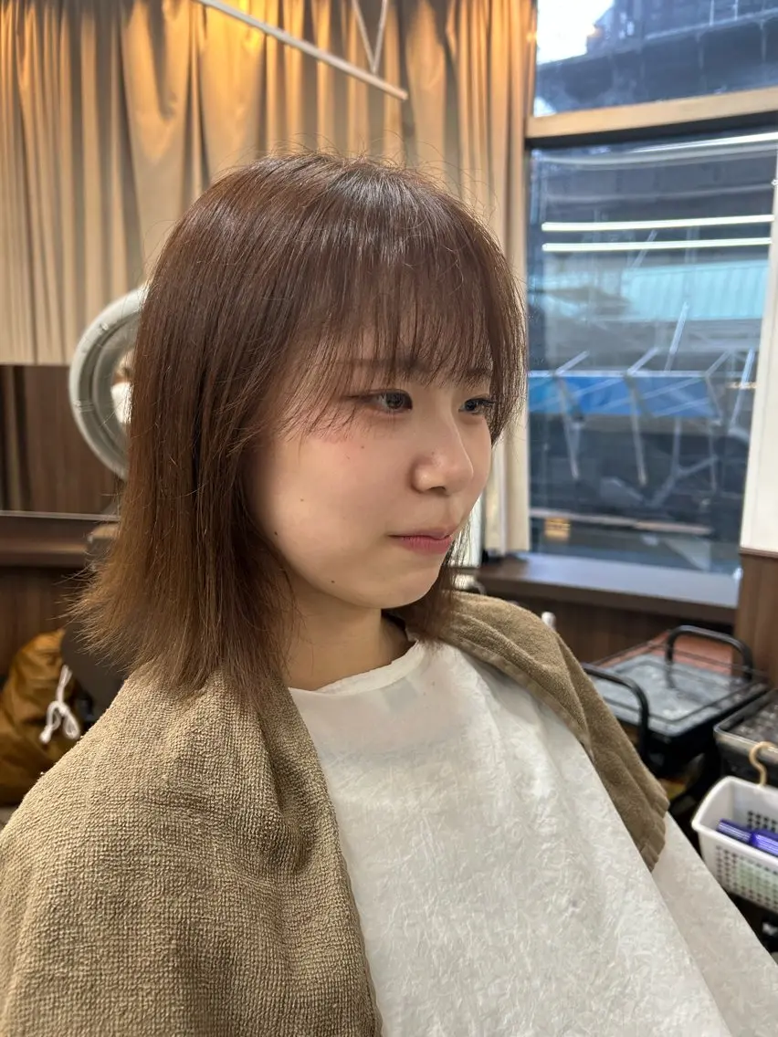 ミディアム トリートメント ヘッドスパ 笹川 修人のヘアスタイル