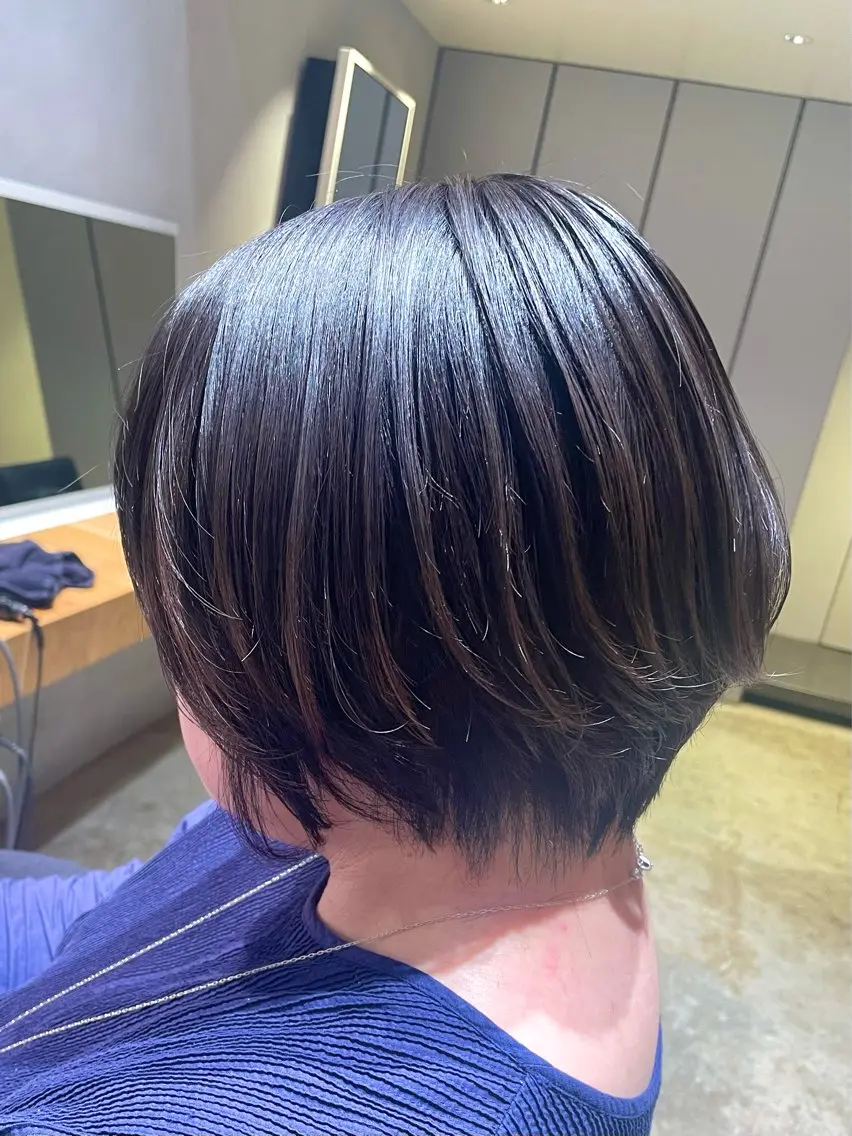 ショート 田口 純怜のヘアスタイル