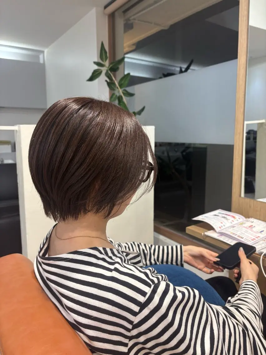ショート カット 金山/ショート・ボブ モデル kokonoのヘアスタイル
