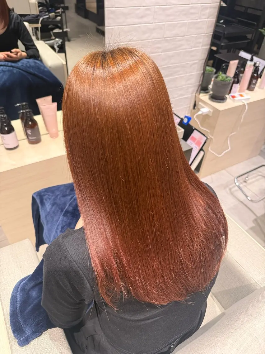 ロング カラーモデル募集中 ️🩵小林沙瑛のヘアスタイル