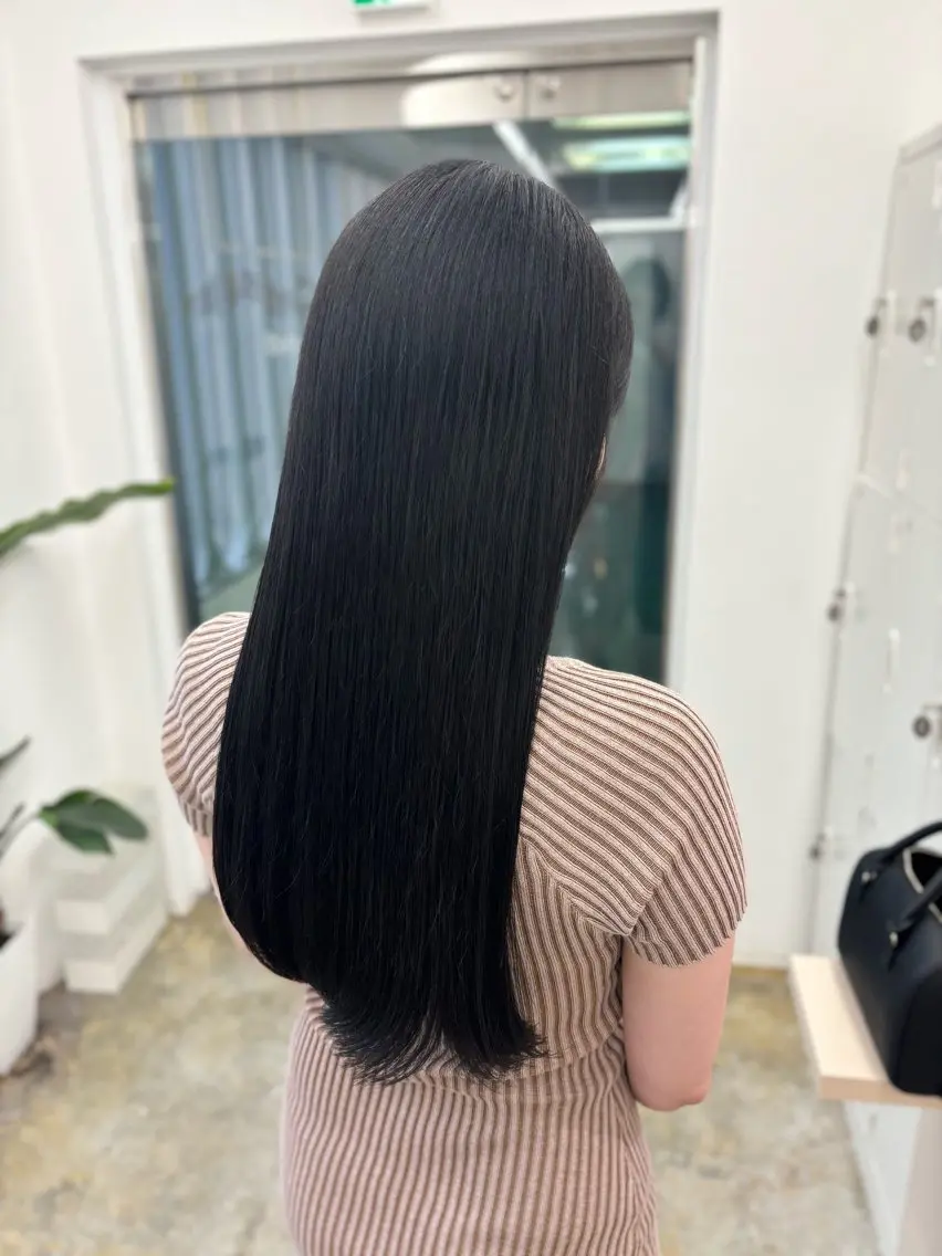 ロング カラー ブリーチなし透明感 🍀梅田・増田のヘアスタイル