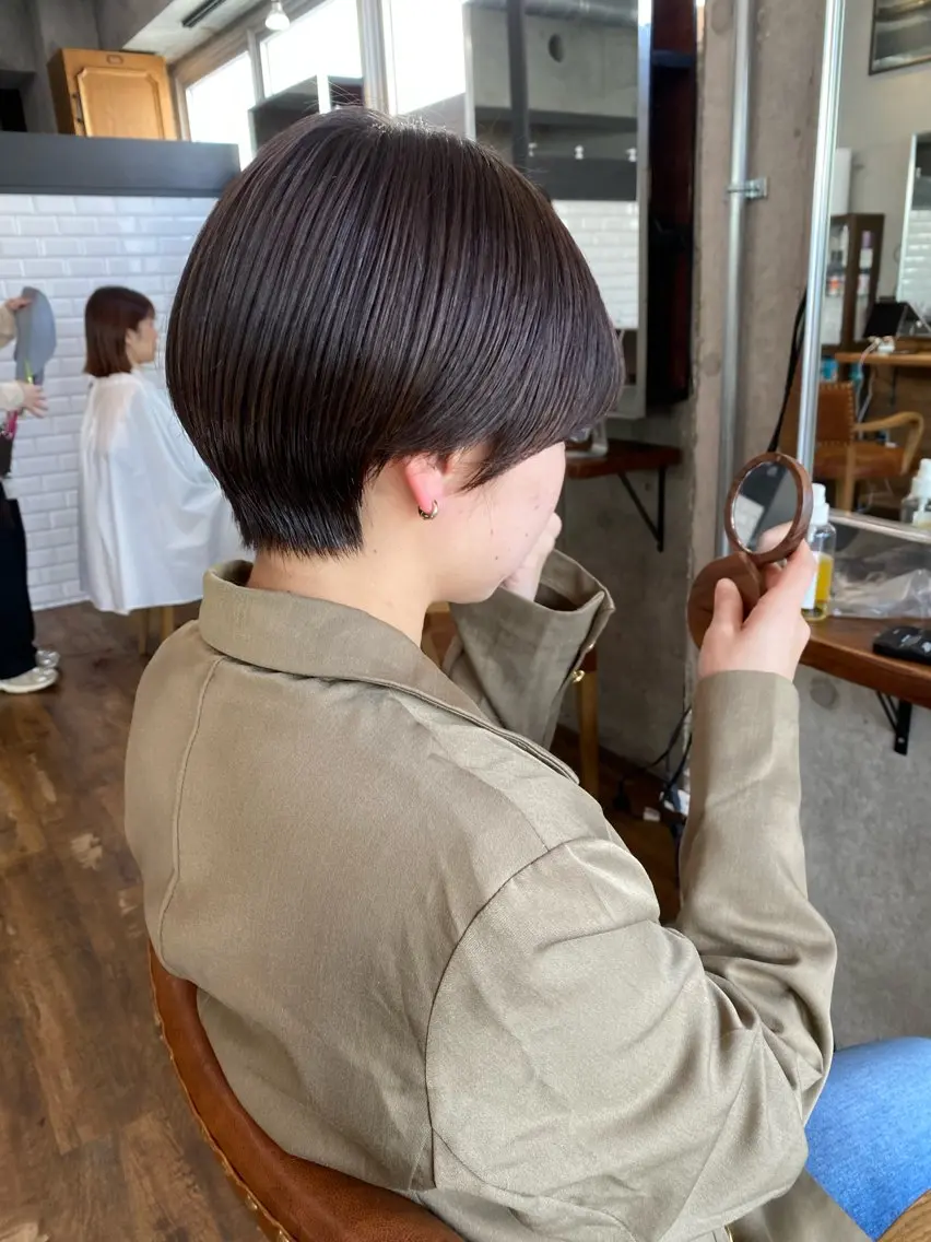 ショート カット パーマ/ 🌿nanakoのヘアスタイル