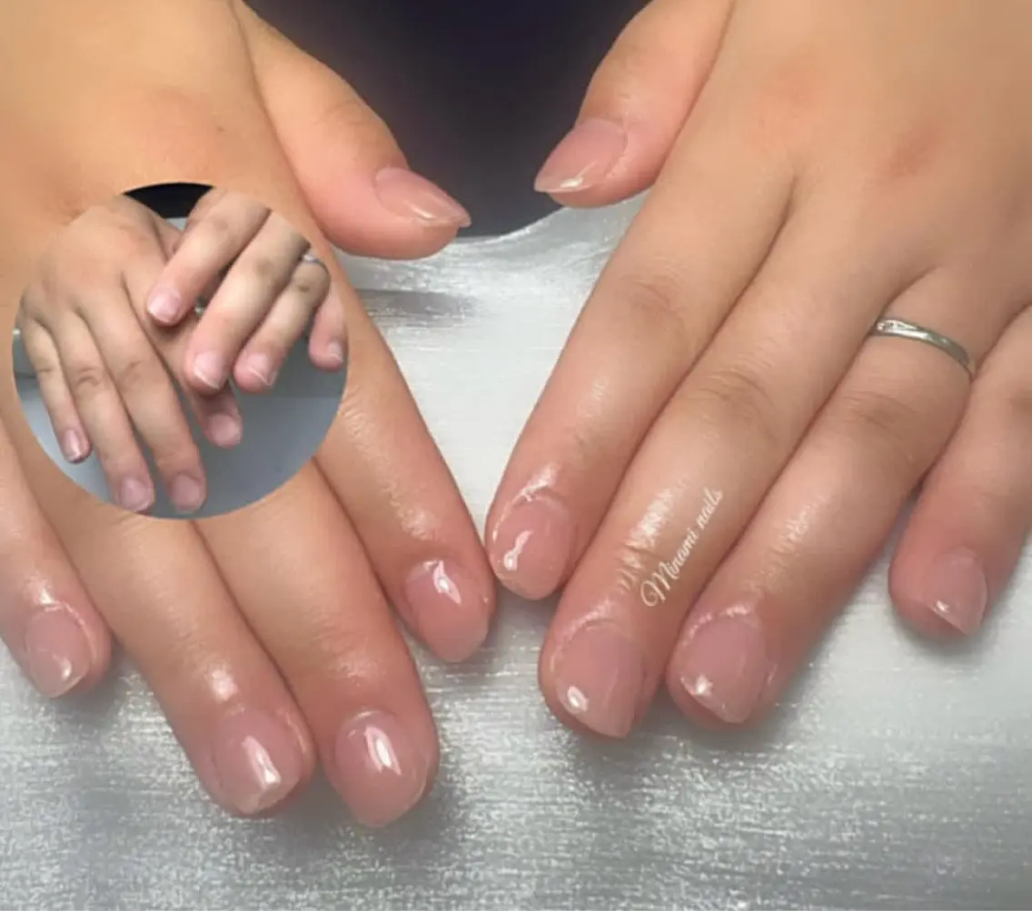 ネイル アートネイル ガーリー キラキラネイル 韓国ネイル マグネットネイル ハンドネイル Minami Nailsのネイルデザイン