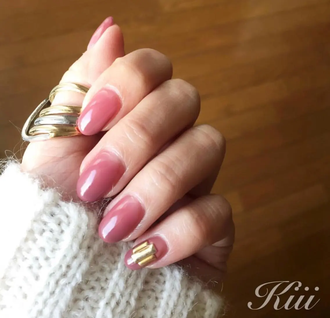 ネイル ハンドネイル フットネイル kiii.__ ✴︎*のネイルデザイン