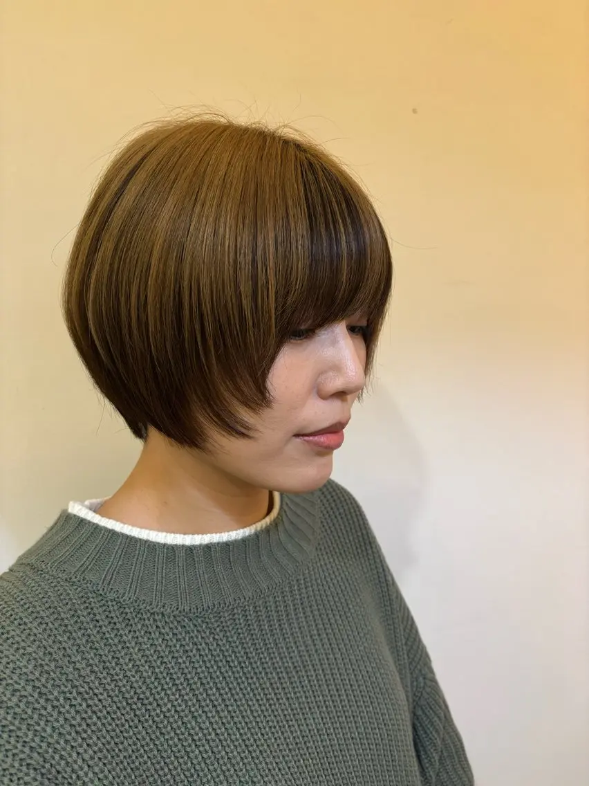 ショート レイヤーカット ショートヘア niro 🌱Kurelのヘアスタイル